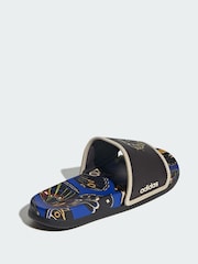 adidas Black Adilette Comfort Slides - Image 2 of 4