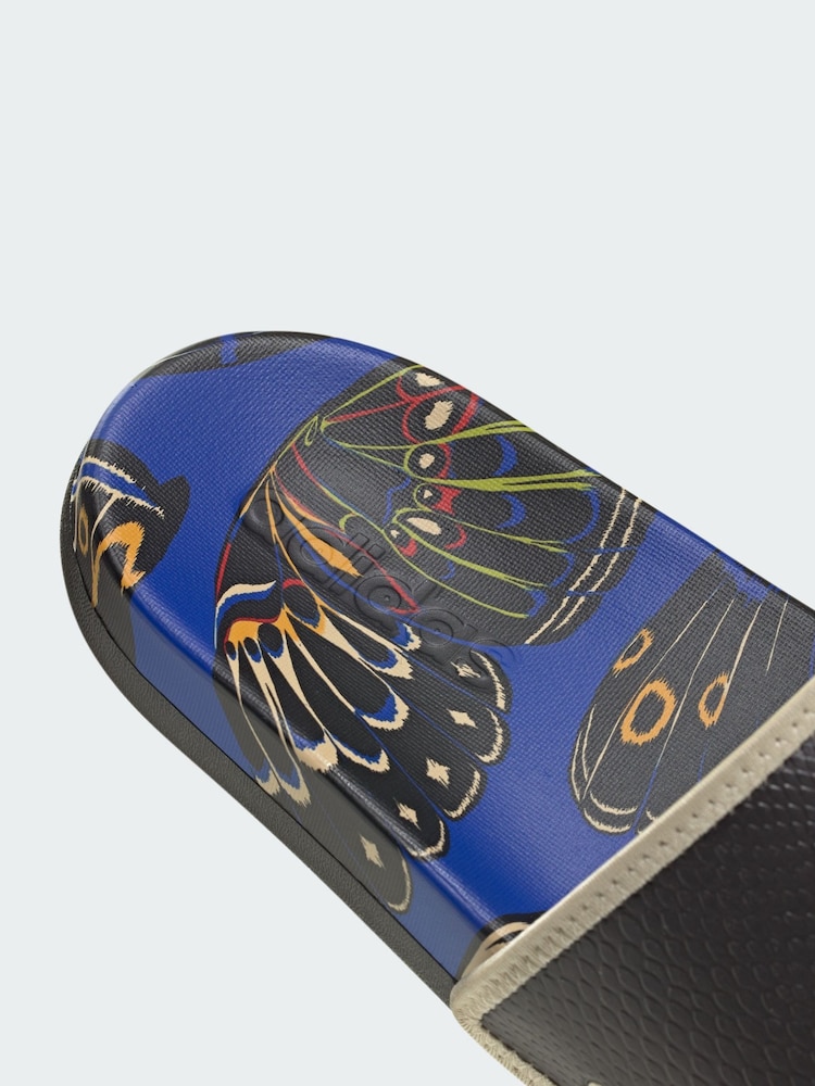 adidas Black Adilette Comfort Slides - Image 4 of 4