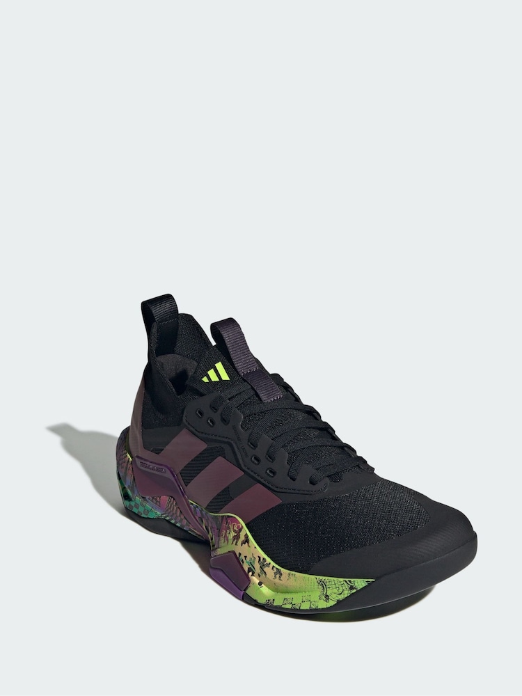 adidas Black x Jeremy Scott Rapidmove ADV 2 Trainers - Image 1 of 4 adidas Black x Jeremy Scott Rapidmove ADV 2 Trainers - Image 1 of 4