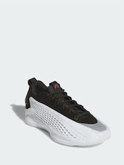 adidas White Anthony Edwards 1 Low Trainers - Image 1 of 4