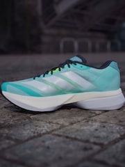 adidas Blue Adizero Boston 13 Shoes - Image 9 of 14