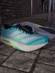 adidas Blue Adizero Boston 13 Shoes - Image 10 of 14