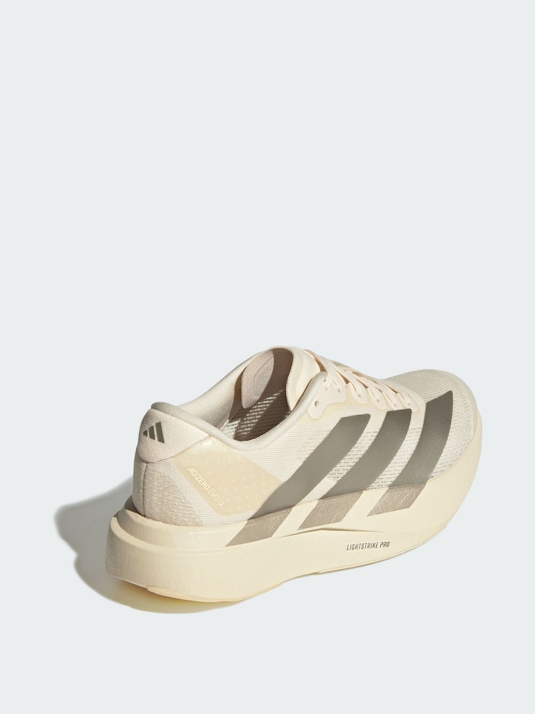 adidas Cream Adizero EVO SL Shoes - Image 2 of 4