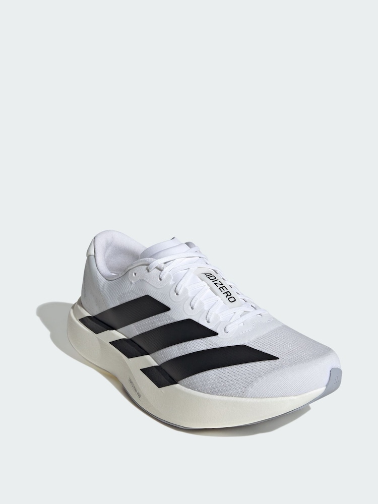 adidas White Adizero EVO SL Shoes - Image 1 of 4 adidas White Adizero EVO SL Shoes - Image 1 of 4