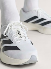 adidas White Adizero EVO SL Shoes - Image 8 of 14