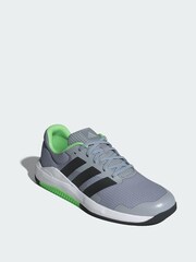 adidas Grey Dropset Base Training Shoes - Image 1 of 4