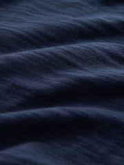 深蓝色 - Slub Shorts - 3的图像3｝