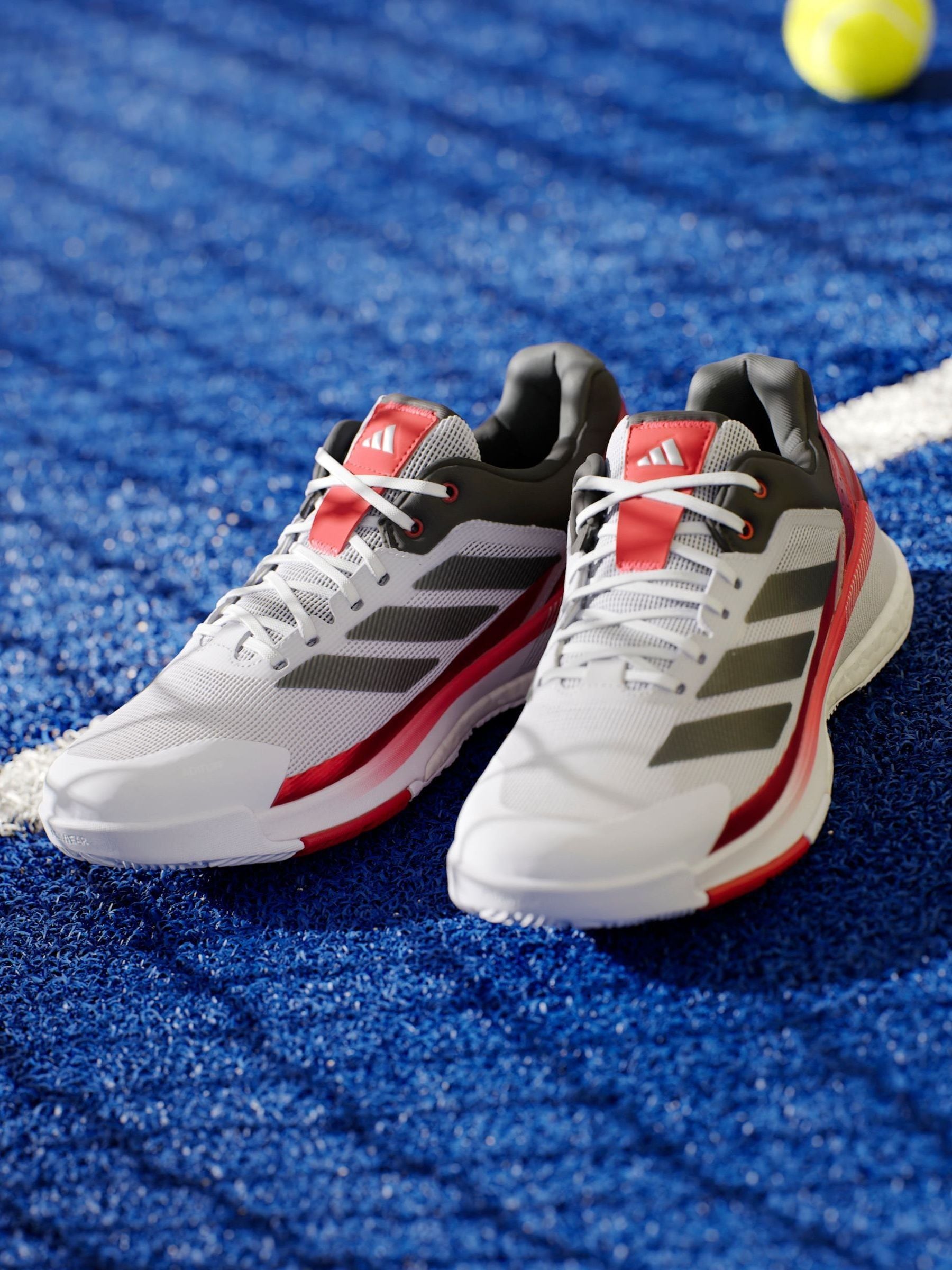 Buy adidas White Crazyquick Boost Padel Shoes from Next Singapore