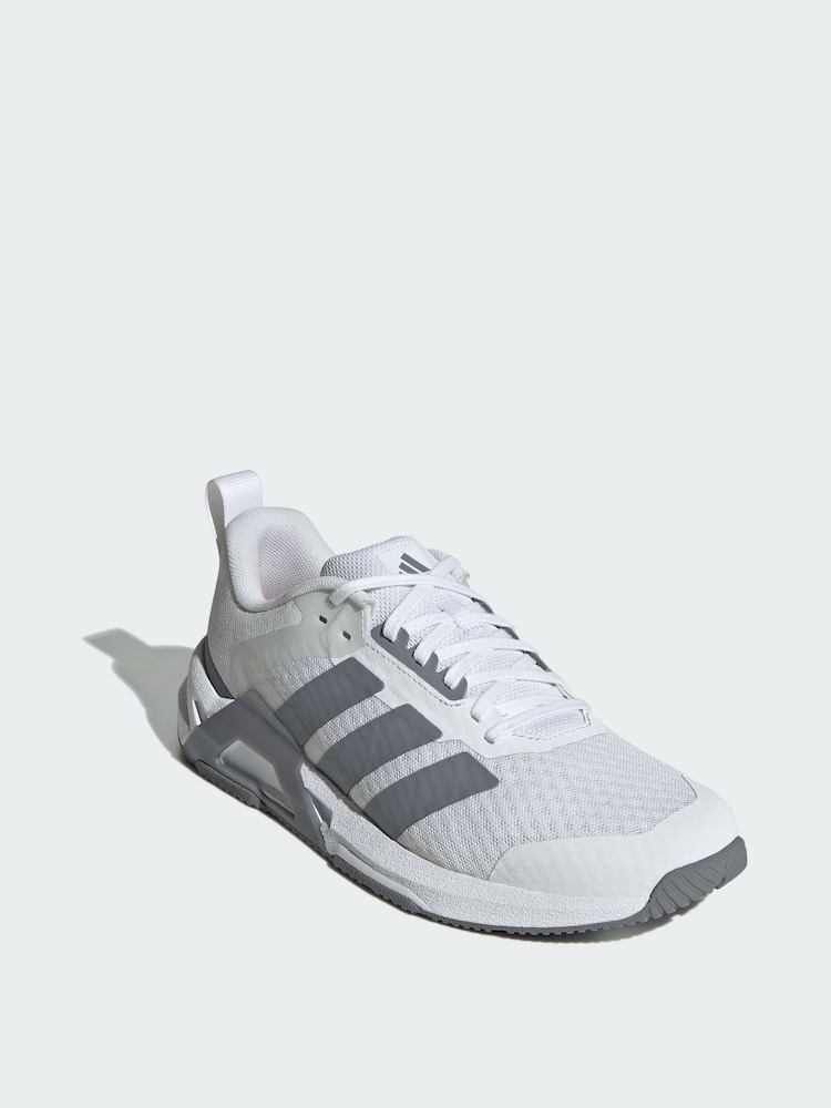 adidas White Dropset Control Training Shoes - Image 1 of 4