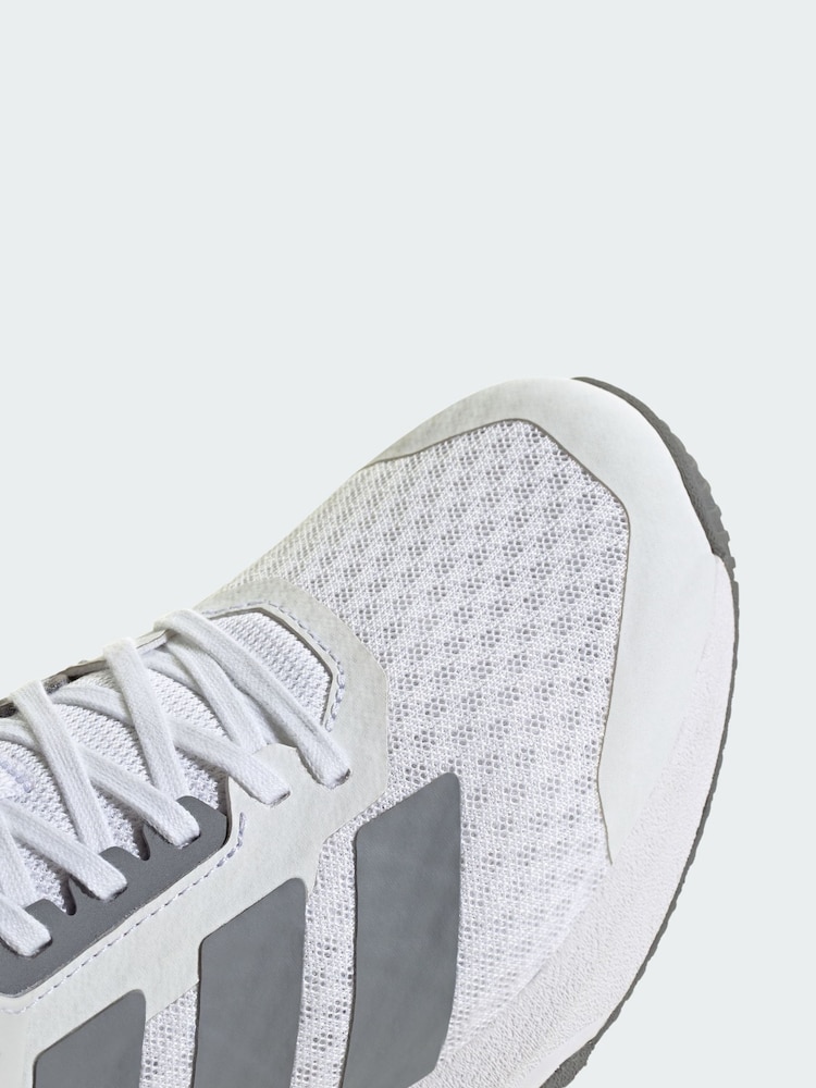 adidas White Dropset Control Training Shoes - Image 4 of 4