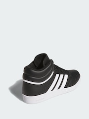 adidas Black Hoops 4.0 Mid Shoes - Image 2 of 4