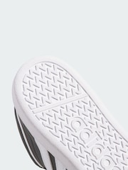 adidas Black Hoops 4.0 Mid Shoes - Image 4 of 4
