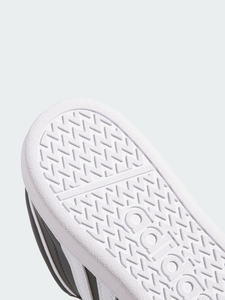 adidas Black Hoops 4.0 Mid Shoes - Image 4 of 4