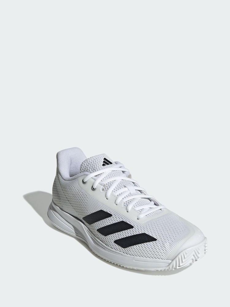 adidas White Courtflash Speed 2 Tennis Shoes - Image 1 of 4 adidas White Courtflash Speed 2 Tennis Shoes - Image 1 of 4