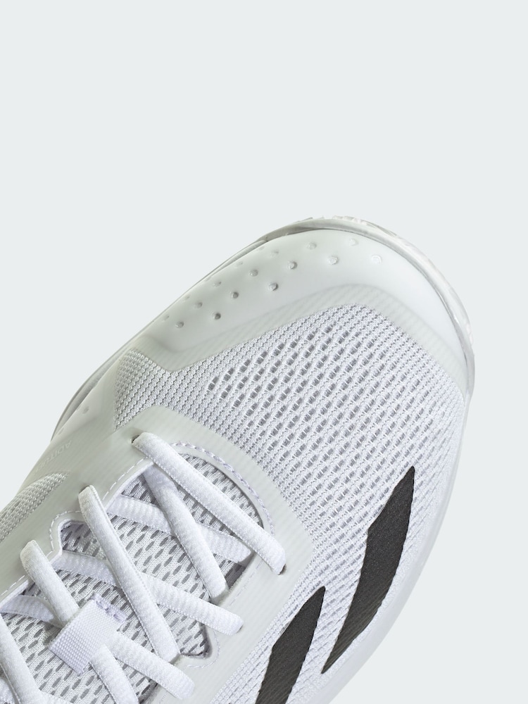 adidas gazelle silver green womens adidas Mens Courtflash Speed Tennis Sneakers Shoes main image 0