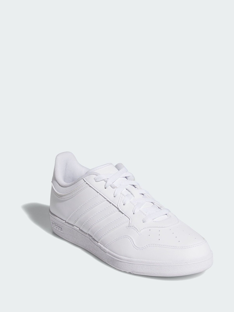 adidas White Hoops 4.0 Shoes - Image 1 of 4