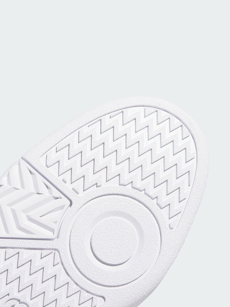 adidas White Hoops 4.0 Shoes - Image 4 of 4