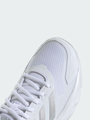 adidas White Courtjam Control 3 Clay Tennis Shoes - Image 3 of 4