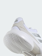 adidas White Courtjam Control 3 Clay Tennis Shoes - Image 4 of 4