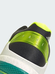 adidas White Crazyquick Boost Padel Shoes - Image 4 of 4