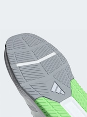 adidas White Dropset Base Trainers - Image 3 of 4