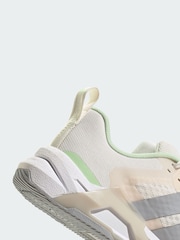 adidas White Dropset Control Training Shoes - Image 3 of 4