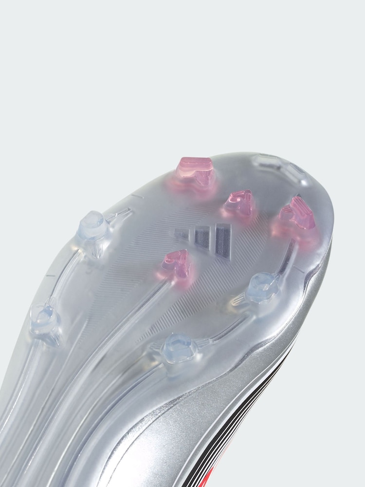adidas White F50 Messi League Firm/Multi-Ground Boots - Image 4 of 4