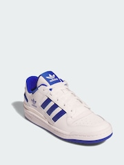 adidas Originals White Forum Low CL Shoes - Image 1 of 4