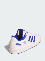 adidas Originals White Forum Low CL Shoes - Image 2 of 4