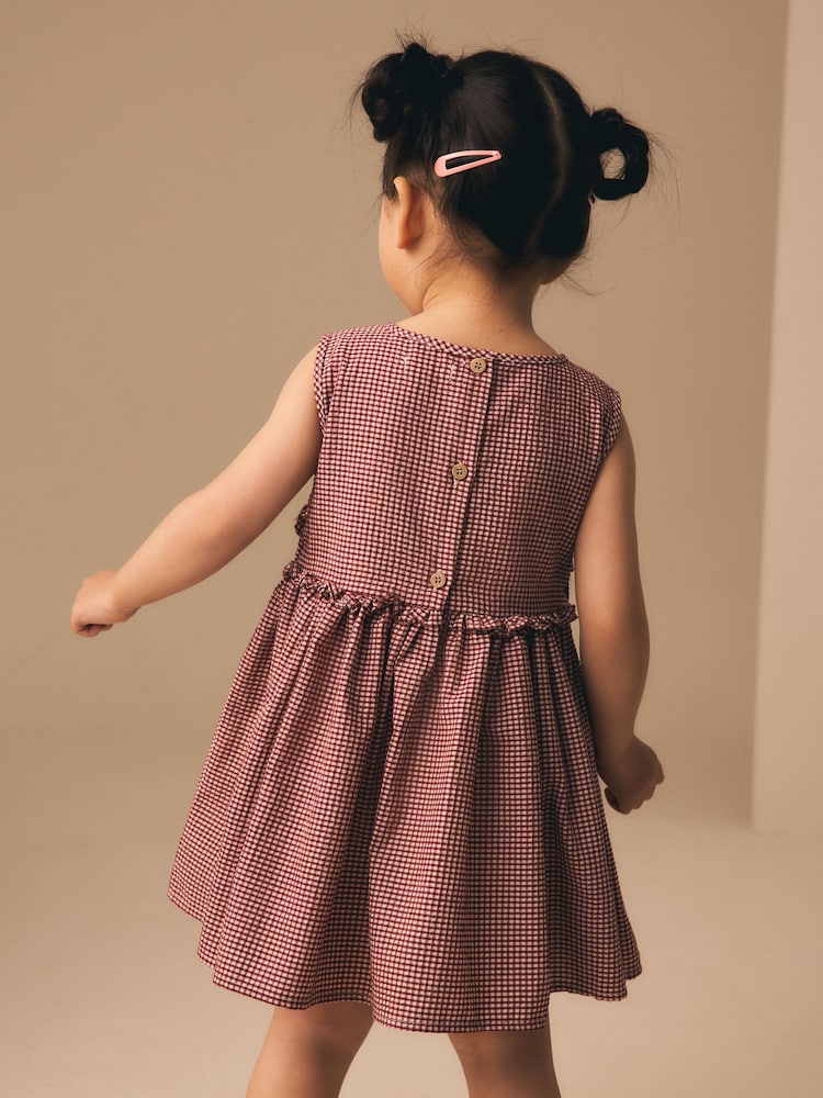 chocolate brown gingham dress Buy Chocolate Brown Gingham Corsage Dress (3mths-8yrs) from Next USA