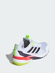 adidas White Crazyflight 6 Indoor Shoes - Image 2 of 4