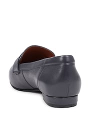 Jones Bootmaker Blue Synara Leather Loafers - Image 3 of 5