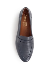 Jones Bootmaker Blue Synara Leather Loafers - Image 4 of 5