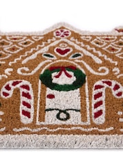 My Mat Natural Gingerbread Cottage Coir Doormat - Image 3 of 3