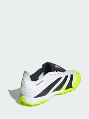 adidas White Predator League Fold-Over Tongue Turf Boots - Image 2 of 4