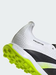 adidas White Predator League Fold-Over Tongue Turf Boots - Image 4 of 4