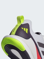 adidas White Novaflight 2 Indoor Shoes - Image 4 of 4