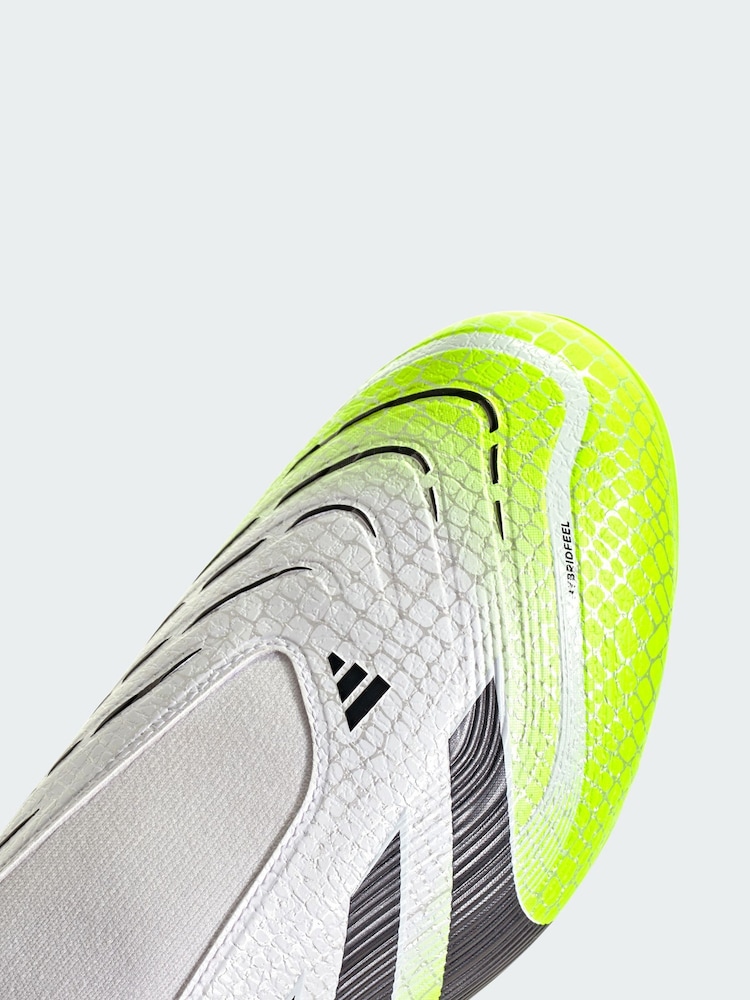 Buy adidas White Predator League Laceless Firm/Multi-Ground Boots from Next  USA