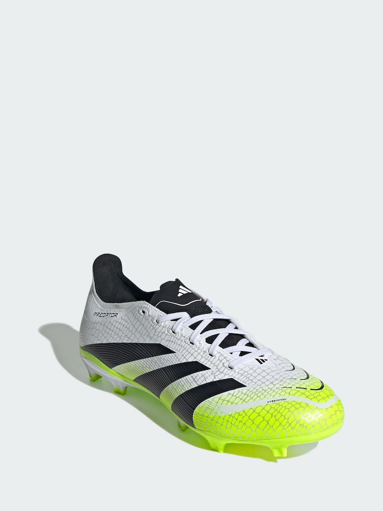 adidas White Predator League Firm/Multi-Ground Boots - Image 1 of 4