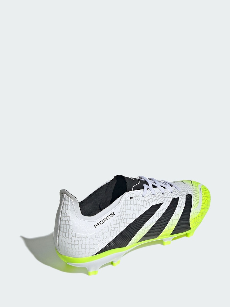 adidas White Predator League Firm/Multi-Ground Boots - Image 2 of 4