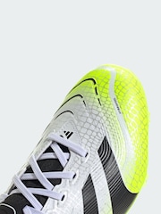 adidas White Predator League Firm/Multi-Ground Boots - Image 3 of 4