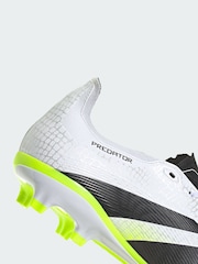 adidas White Predator League Firm/Multi-Ground Boots - Image 4 of 4