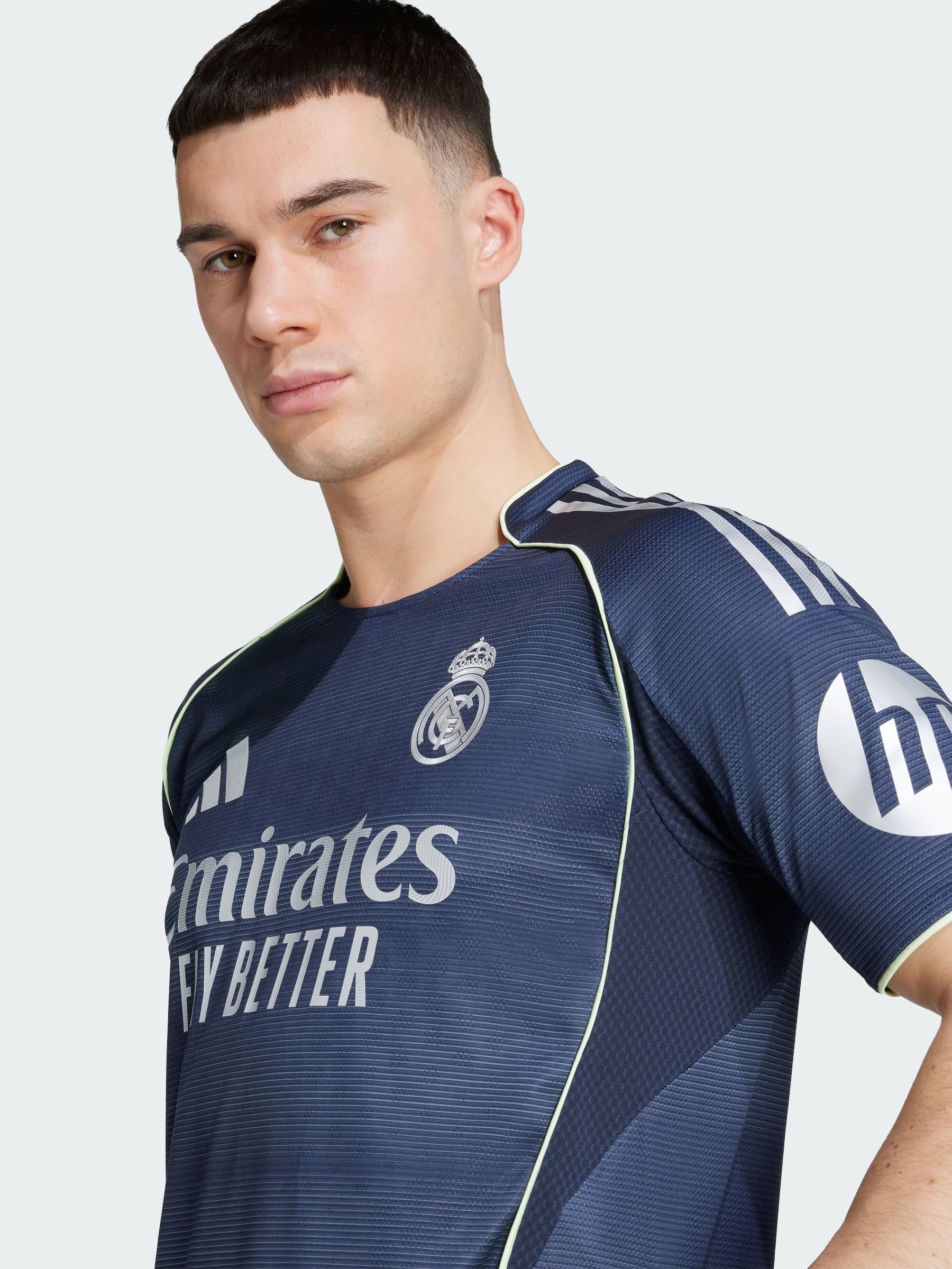 Buy adidas Blue Real Madrid 25/26 Away Authentic Jersey from Next USA