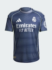 adidas Blue Real Madrid 25/26 Away Authentic Jersey - Image 13 of 13