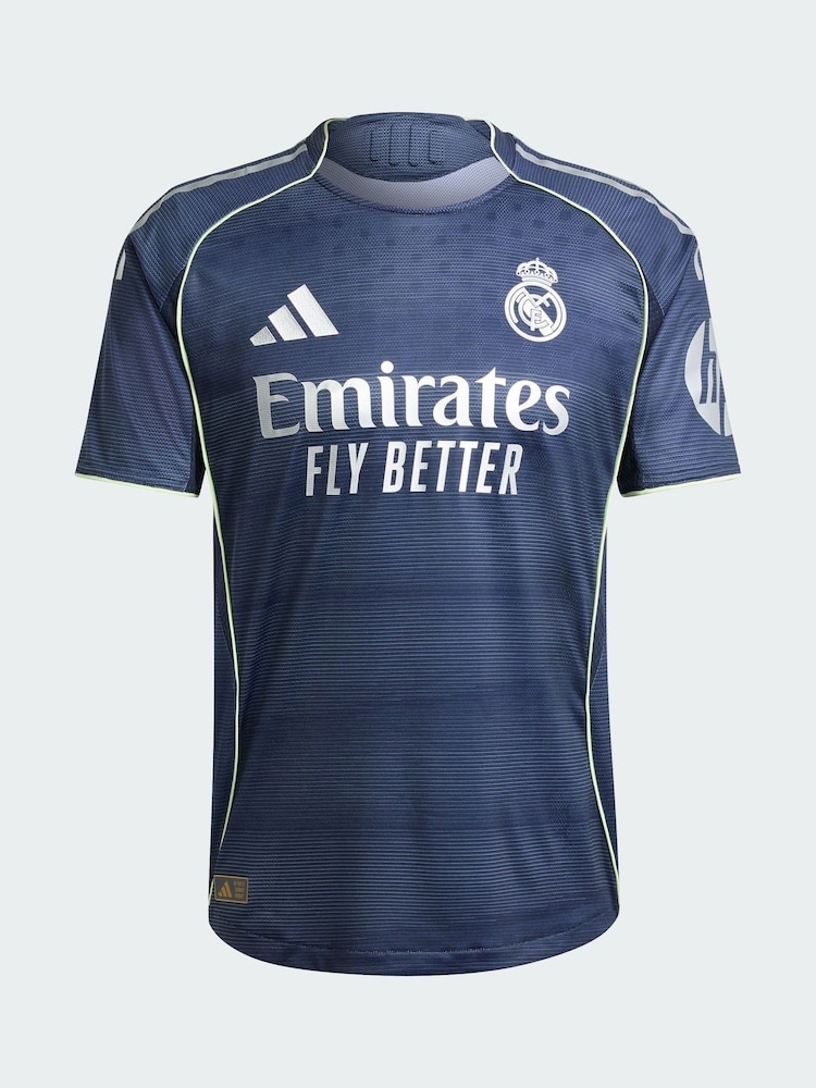 adidas Blue Real Madrid 25/26 Away Authentic Jersey - Image 13 of 13 adidas Blue Real Madrid 25/26 Away Authentic Jersey - Image 13 of 13