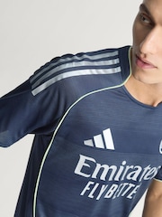 adidas Blue Real Madrid 25/26 Away Authentic Jersey - Image 6 of 13