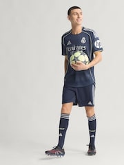 adidas Blue Real Madrid 25/26 Away Authentic Jersey - Image 7 of 13