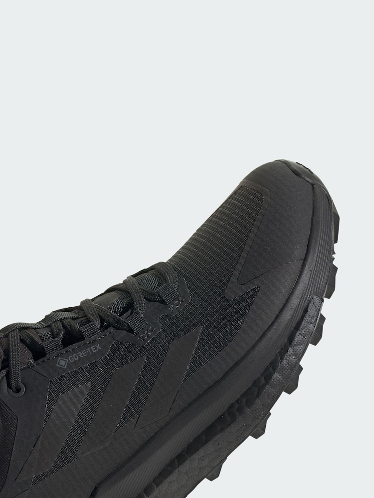 adidas Terrex Black Free Hiker 2.0 Low Gore-Tex Hiking Shoes - Image 4 of 4 adidas Terrex Black Free Hiker 2.0 Low Gore-Tex Hiking Shoes - Image 4 of 4