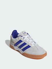 adidas White Spezialist Indoor Shoes - Image 1 of 4