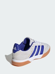 adidas White Spezialist Indoor Shoes - Image 2 of 4